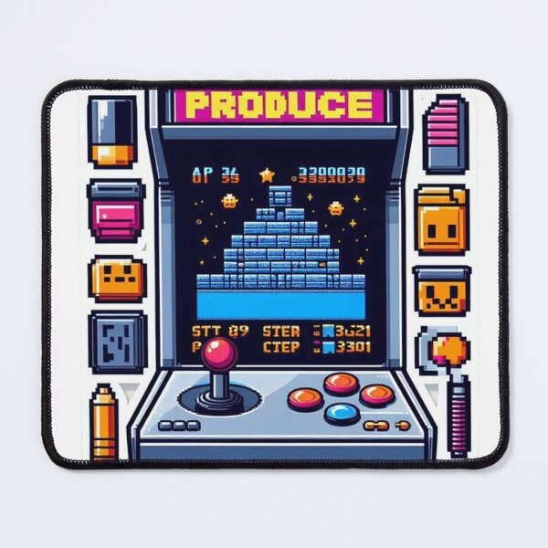 Item preview, Vintage Arcade Game Screen Sticker designed and sold by SellG00Ds.