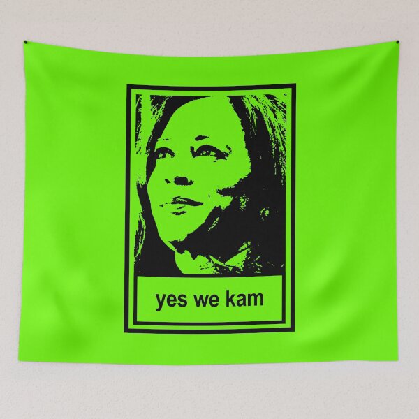 Artikelvorschau, kamala - yes we kam - 2024 entworfen und verkauft von Thelittlelord.