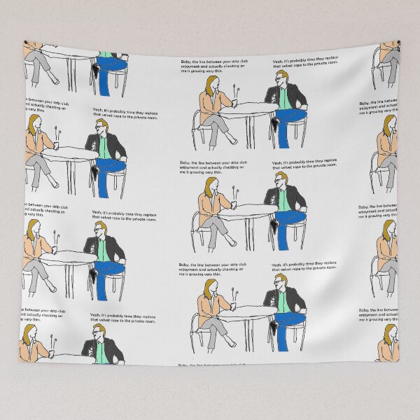 Item preview, Cheat or Chic? Sassy Couple’s Debate on Life’s Fine Line – Humor with a Twist! designed and sold by Ignorant-Artist.