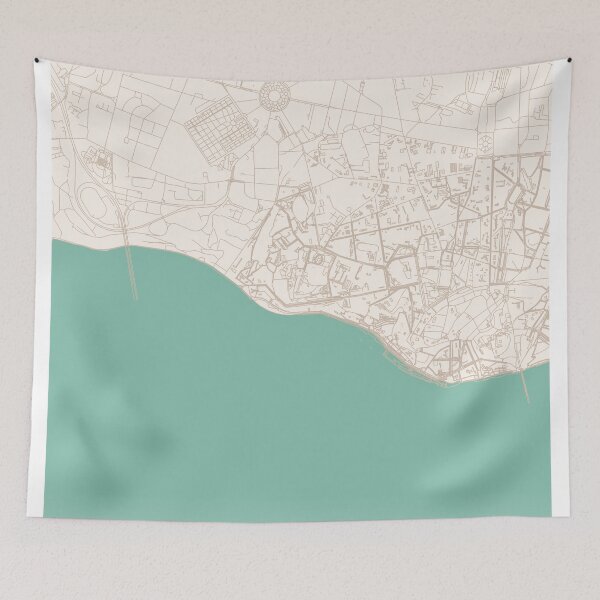 Item preview, Custom Porto City Map Design designed and sold by hateeyes.
