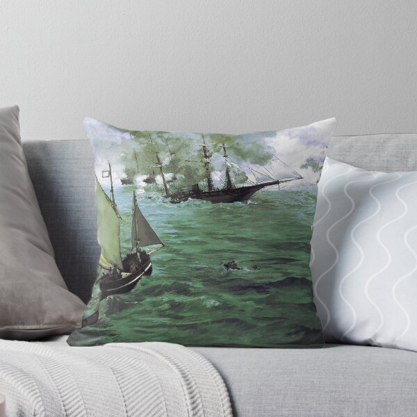Item preview, The Battle of the Kearsarge and the Alabama by Édouard Manet designed and sold by romeobravado.