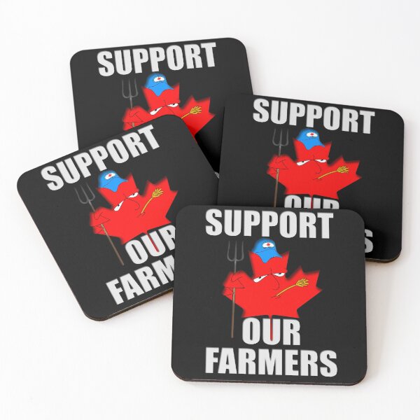 Item preview, Support Our Farmers!  No Farmers No Food.  Simple Math. designed and sold by TheLeeryLeaf.