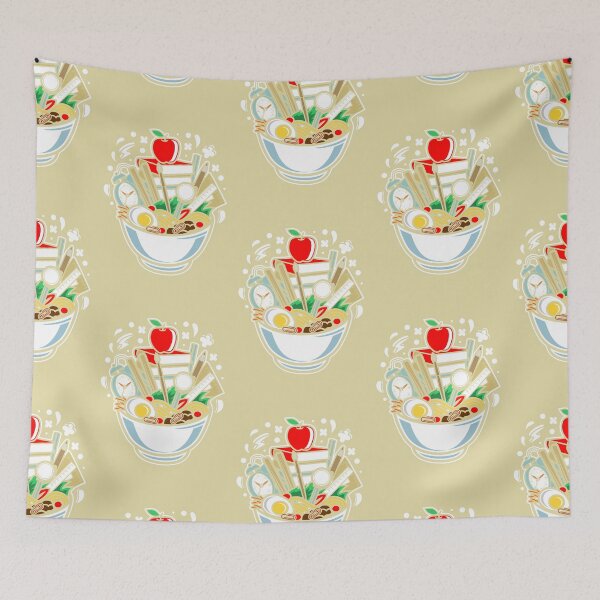 Item preview, ramen school designed and sold by ManikRaja.