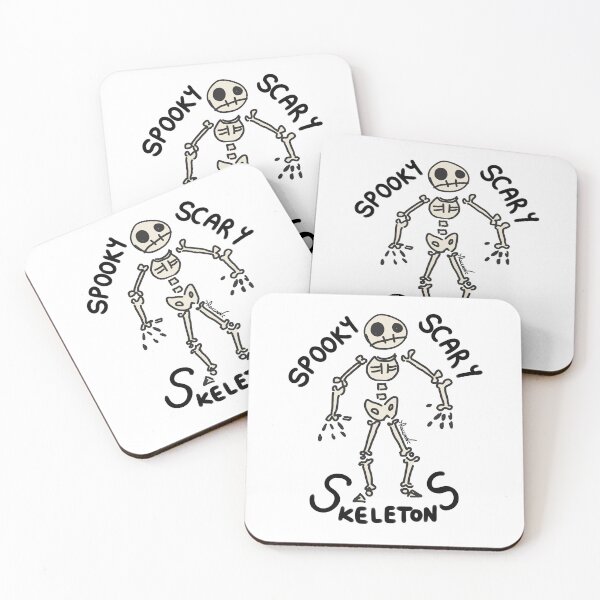 Item preview, Spooky Scary Skeletons designed and sold by Raccoonwick.