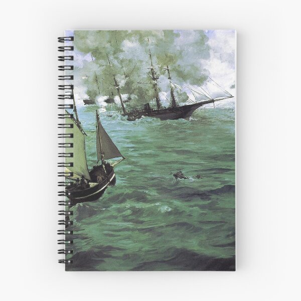 Item preview, The Battle of the Kearsarge and the Alabama by Édouard Manet designed and sold by romeobravado.