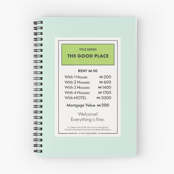 Item preview, Good Place Monopoly designed and sold by carlytayjepsen.