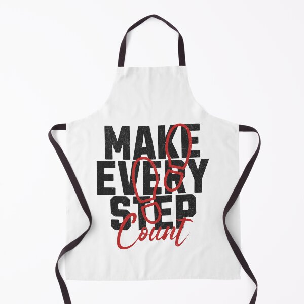 Item preview, Make Every Step Count Motivational Quote designed and sold by RR-Arts.
