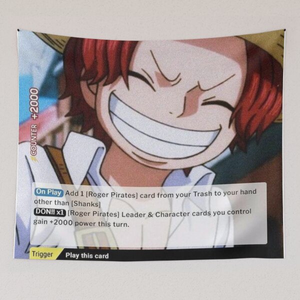 Item preview, Shanks designed and sold by Black Saiyan Magician's Merchandise.