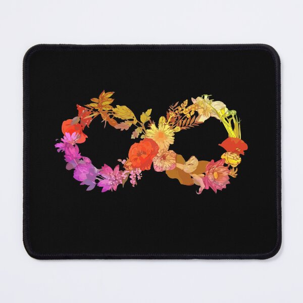 Item preview, Autism Infinity Symbol Wildflowers Floral Neurodiversity designed and sold by Dressed For Duty.