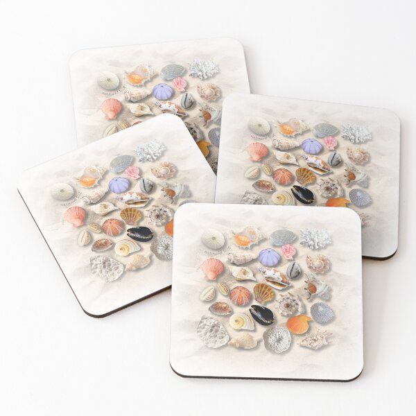 Item preview, Mermaid loot, shell collection designed and sold by GabiVitryArt.