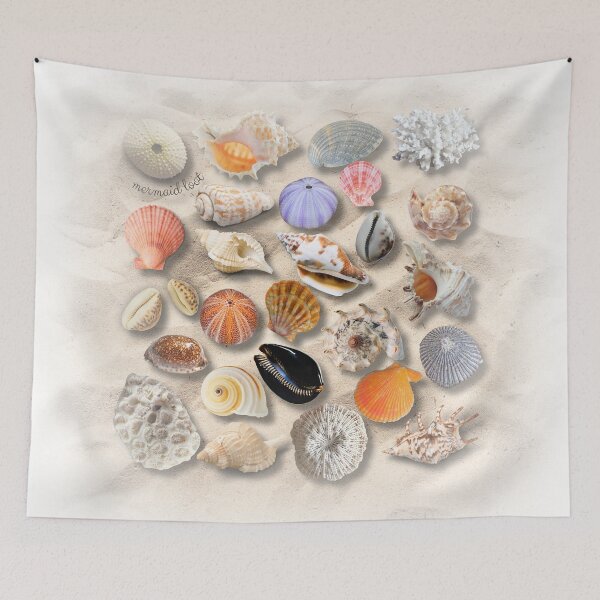 Item preview, Mermaid loot, shell collection designed and sold by GabiVitryArt.