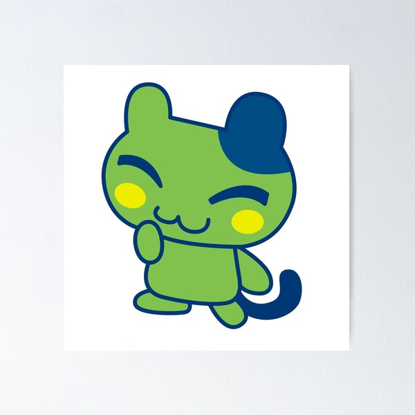 Kawaii Sea Animals Set Poster