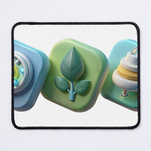 Item preview, Isolated art eco icons designed and sold by Creative88Art.