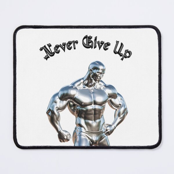 Item preview, Never Give Up - Gym Inspiration designed and sold by BestDetailer.