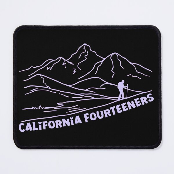 Item preview, California Fourteeners Hiking designed and sold by KrisRubinArt.