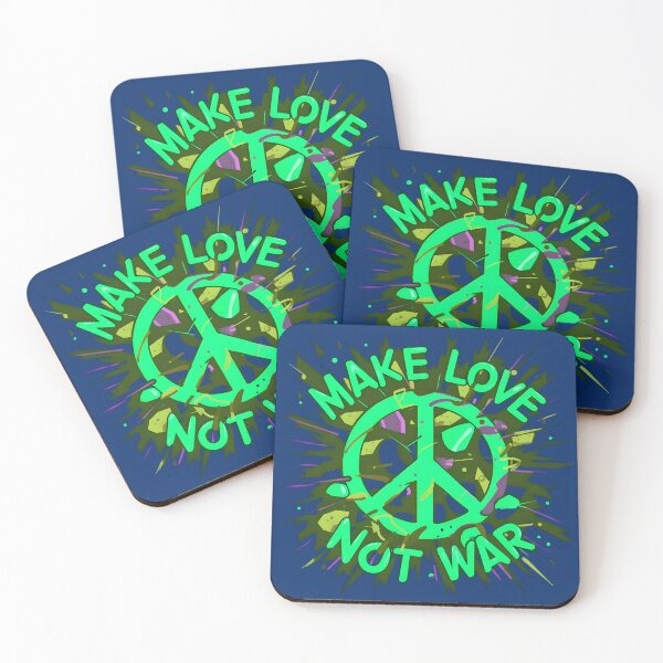 Item preview, Make Love Not War Quote Of Peace designed and sold by TheArtOfPat.