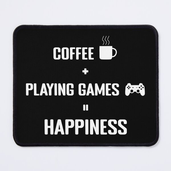 Item preview, Funny Game Lover Player Coffee Lover Playing Games Player Happiness designed and sold by wenjunior.
