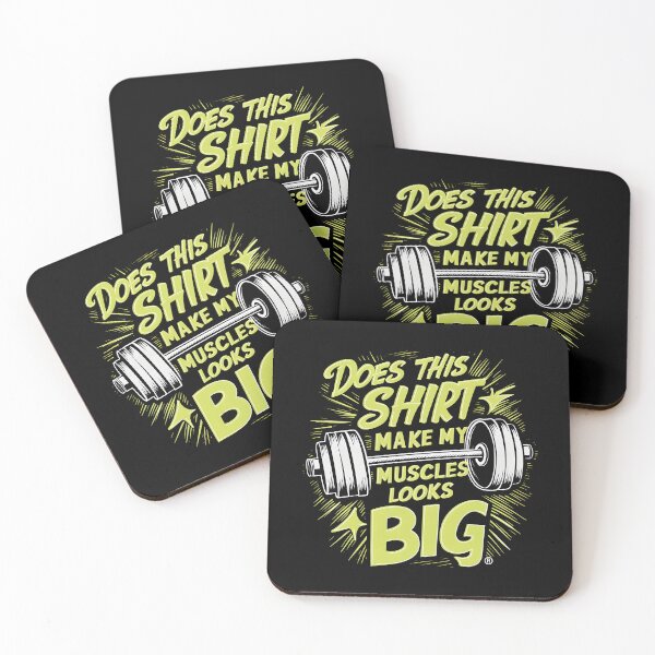Item preview, Hilarious Fitness Shirt - Does This Shirt Make My Muscles Looks Big? | Anime Style Gym Humor designed and sold by Creatiforge.