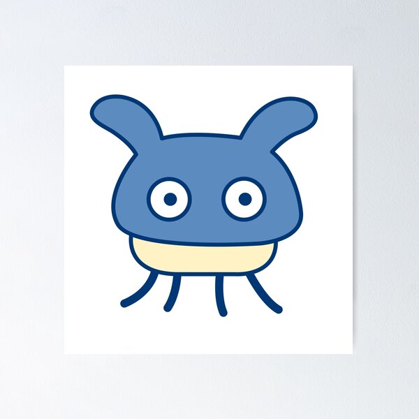 Kawaii Sea Animals Set Poster