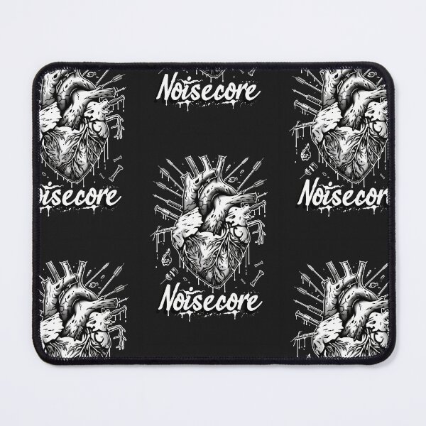 Item preview, Heart with "Noisecore" Text in Graffiti Style designed and sold by Piotrek0001.