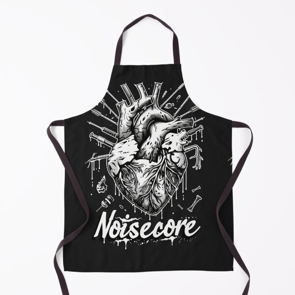 Item preview, Heart with "Noisecore" Text in Graffiti Style designed and sold by Piotrek0001.