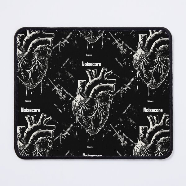 Item preview, Heart with "Noisecore" Text in Graffiti Style designed and sold by Piotrek0001.