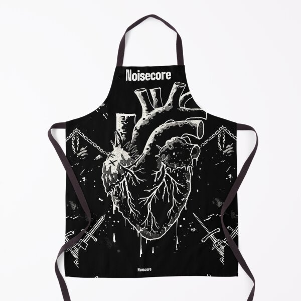 Item preview, Heart with "Noisecore" Text in Graffiti Style designed and sold by Piotrek0001.