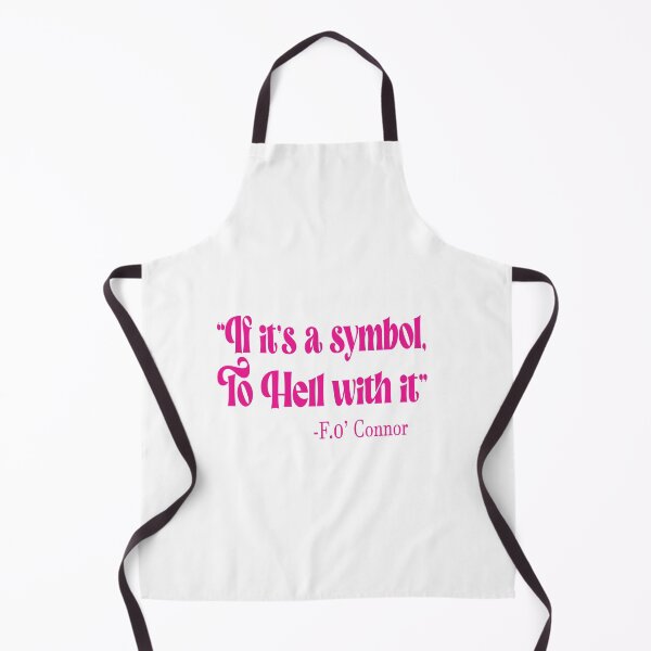Item preview, Pink if it's a symbol, to hell with it, f.o connor quote catholic eucharistic quote, catholic gift , gift for priests, eucharistic congress, johnathan roumie quote designed and sold by Stephani Analah.