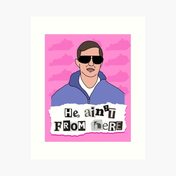 Item preview, He Ain't From Here designed and sold by GoldenPussy.