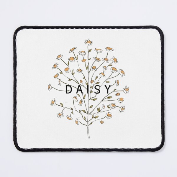 Item preview, Minimalist Drawing of Shasta Daisy Flower branches designed and sold by GroovyDino.