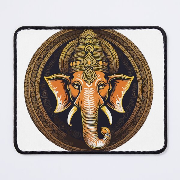 Item preview, Colorful Ganesh the god of wisdom. designed and sold by Knowvhere.