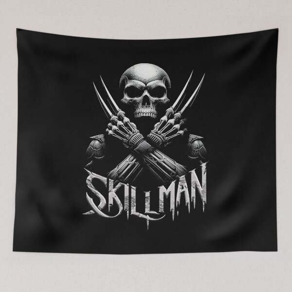 Item preview, skullman, hero, comic book, superhero, skull, mask, costume, adventure, fight designed and sold by CrisMor-Art.