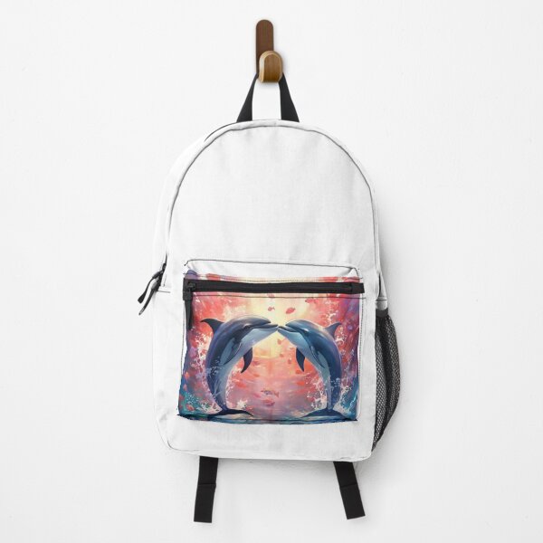 Item preview, 2031 Two adorable Dolphins face to face designed and sold by Magic3D.