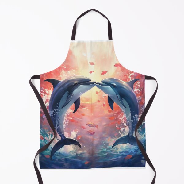 Item preview, 2031 Two adorable Dolphins face to face designed and sold by Magic3D.
