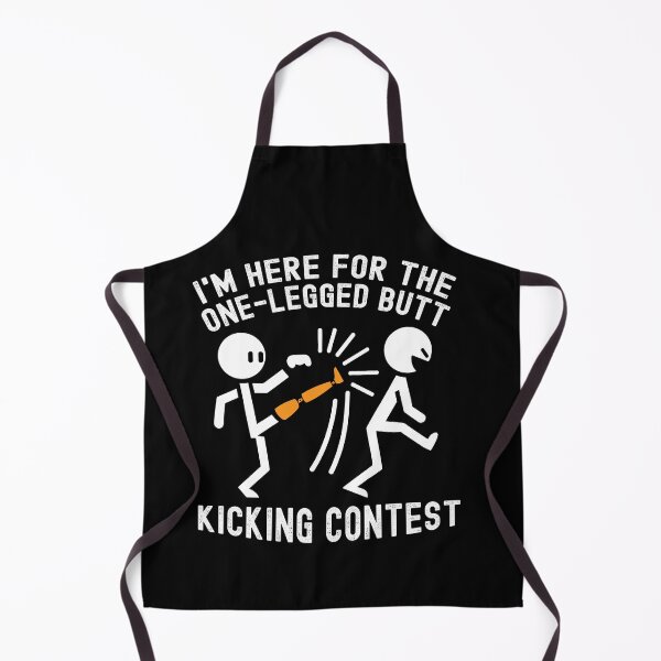 Item preview, Funny Leg Amputee One Legged Butt Kicking Contest designed and sold by Dressed For  Duty.