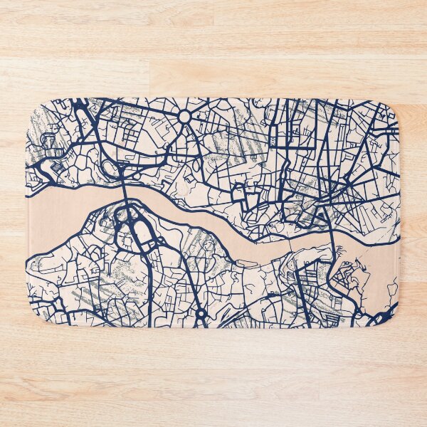 Item preview, Custom Porto City Map Design designed and sold by hateeyes.