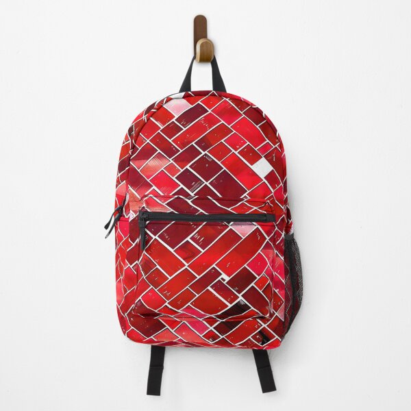 Item preview, Red Tile Pattern designed and sold by ArtbyAiGallery.