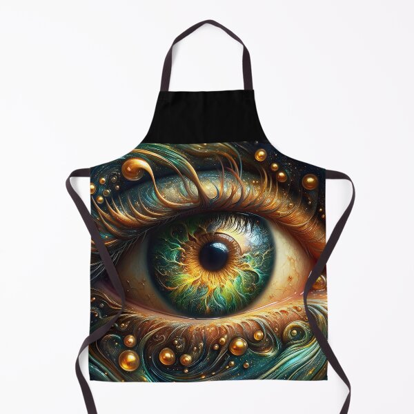 Item preview, Emerald Gold Eye Close-Up designed and sold by EmeraldeaArt.