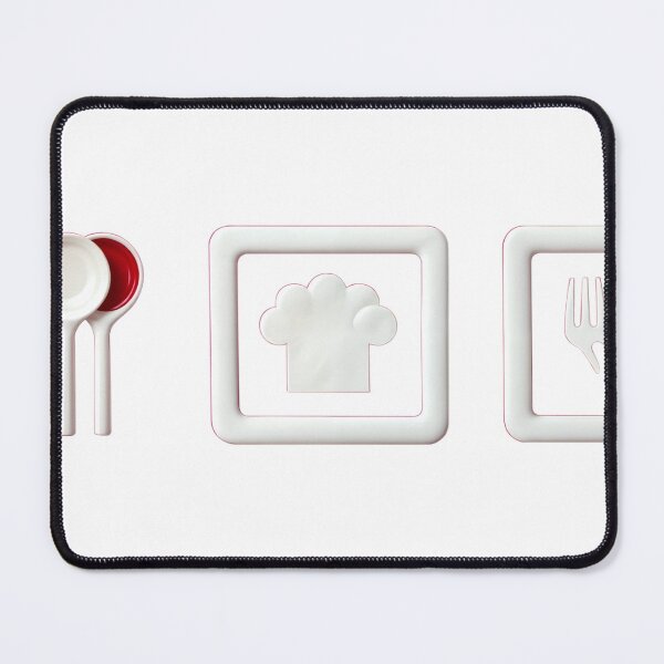 Item preview, a set of insulated plastic chef icons designed and sold by Creative88Art.