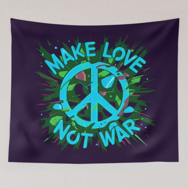 Item preview, Make Love Not War Quote Of Peace designed and sold by TheArtOfPat.