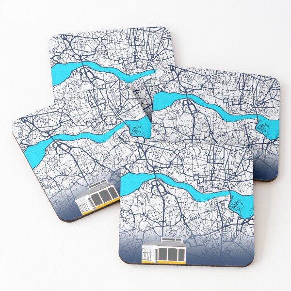 Item preview, Custom Porto City Map Design designed and sold by hateeyes.