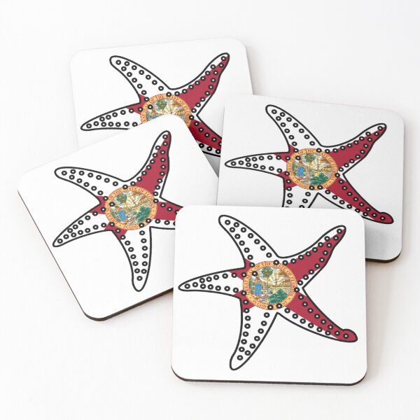 Item preview, Floridian Flag Starfish designed and sold by bareilly099.