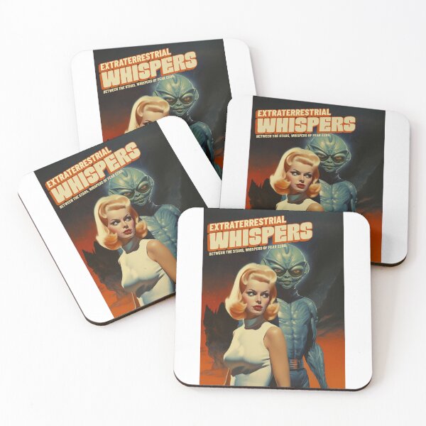 Item preview, “Extraterrestrial whispers” alien merch  designed and sold by ChowdersTee.