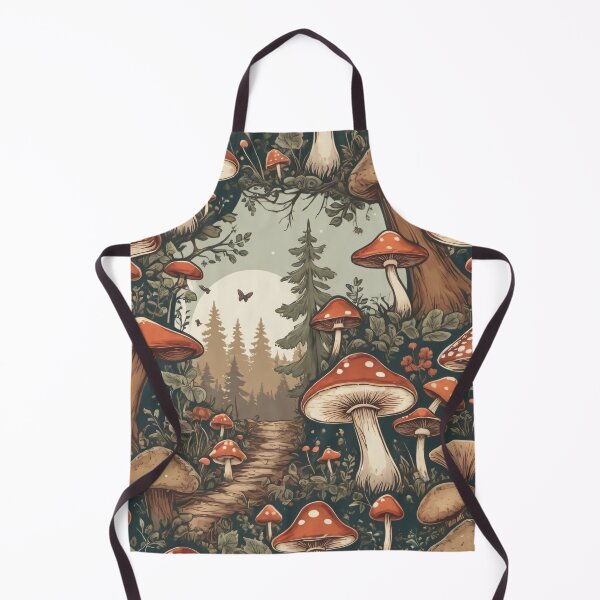 Item preview, Whimsical Mushroom Forest designed and sold by SeamPix.