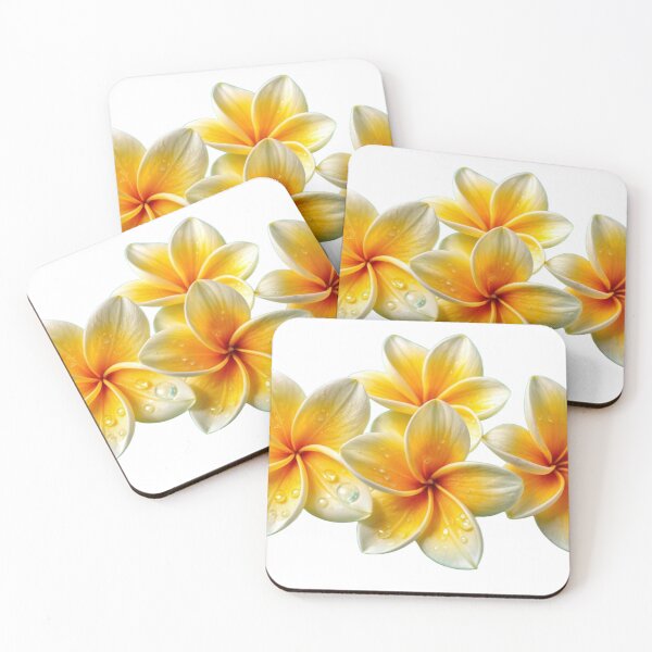 Item preview, a set yellow isolated flowers designed and sold by Creative88Art.