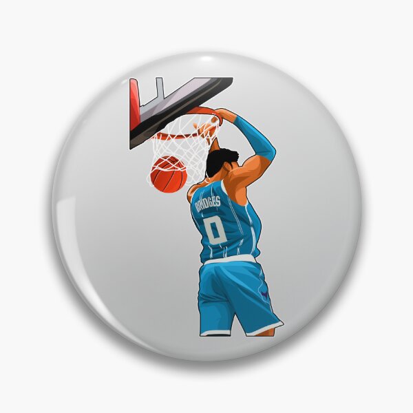 Item preview, Miles Bridges No.0 Dunk Behind The Back Art designed and sold by EndZoneEmporium.