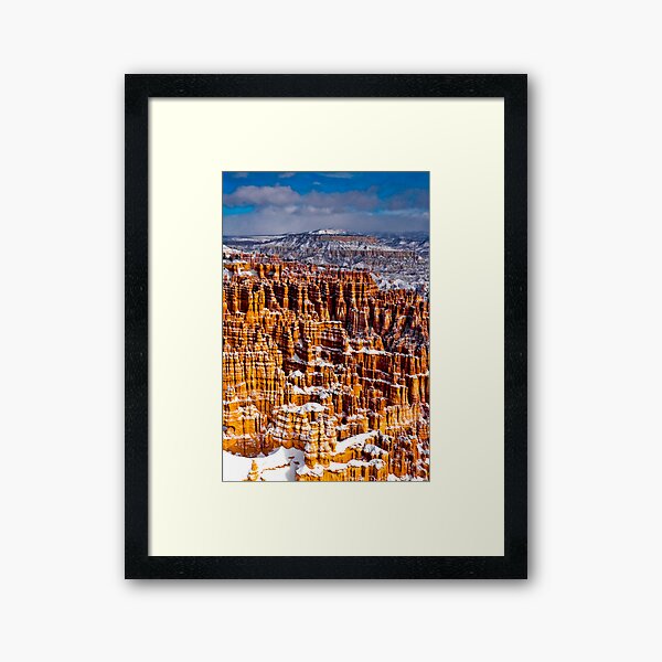 Bryce Canyon Powder Coated Framed Art Print