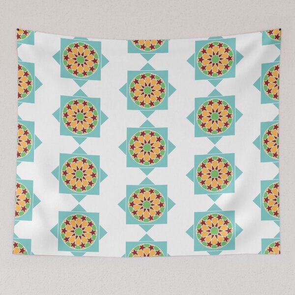Item preview, colorful Islamic geometric pattern this design. designed and sold by HEMRO.