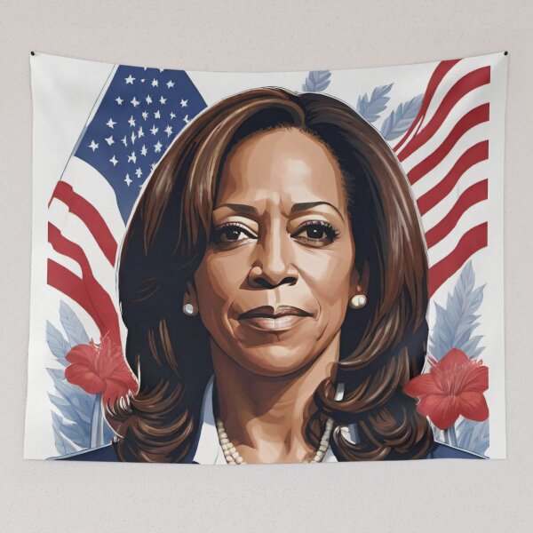 Item preview, Kamala's Vision 2024 designed and sold by LyssasMindArt.