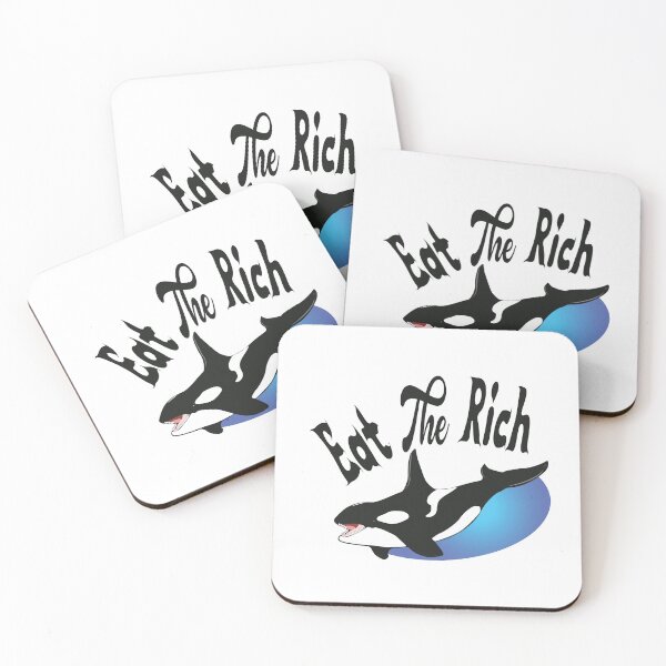 Item preview, Eat The Rich, Orca, Yacht Killer Shirt, by DAM Creative, designed and sold by DAM Creative ⭐⭐⭐⭐⭐.